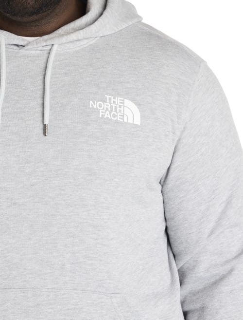 The North Face Big & Tall Big Box Pullover Hoodie In Light Grey Heather