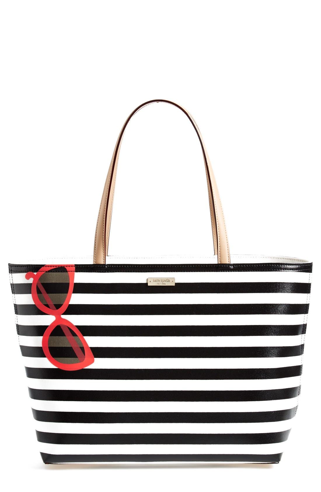 'splash out - francis' tote, Main, color, SUNGLASSES