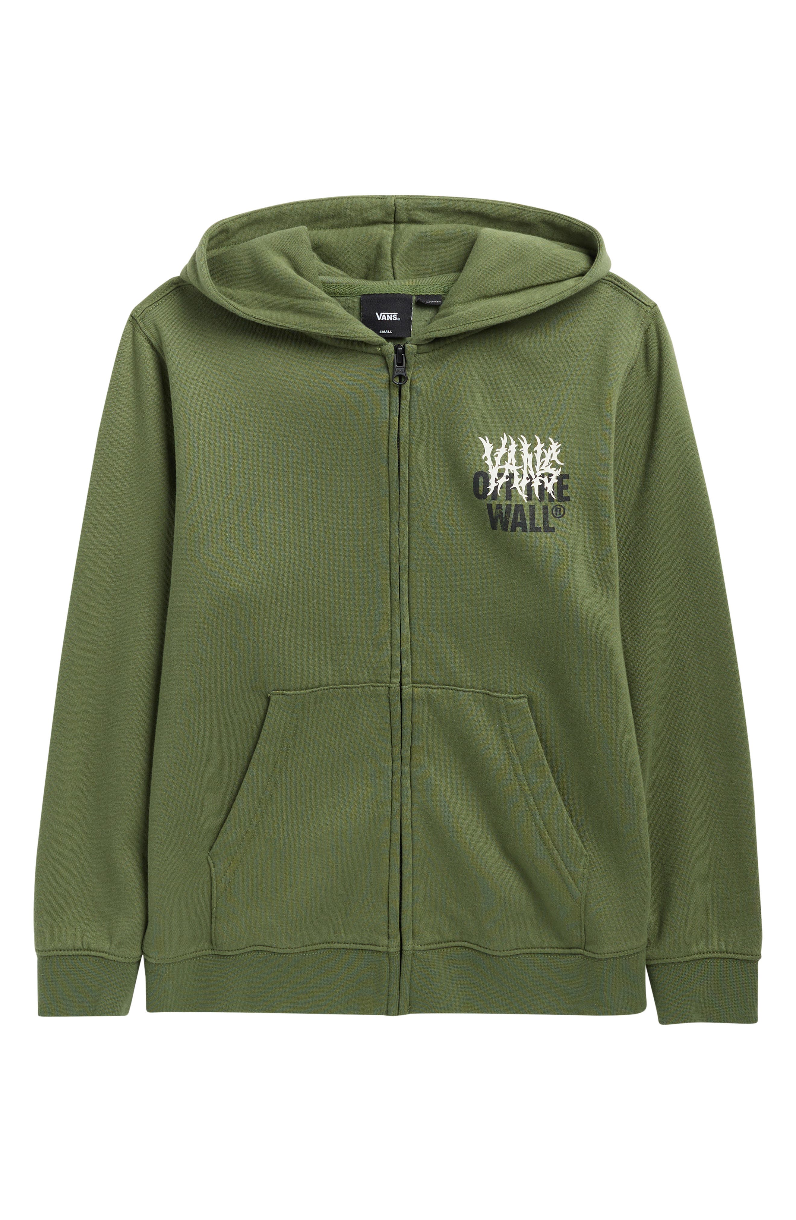 Vans Kids' Metal Wall Zip Hoodie