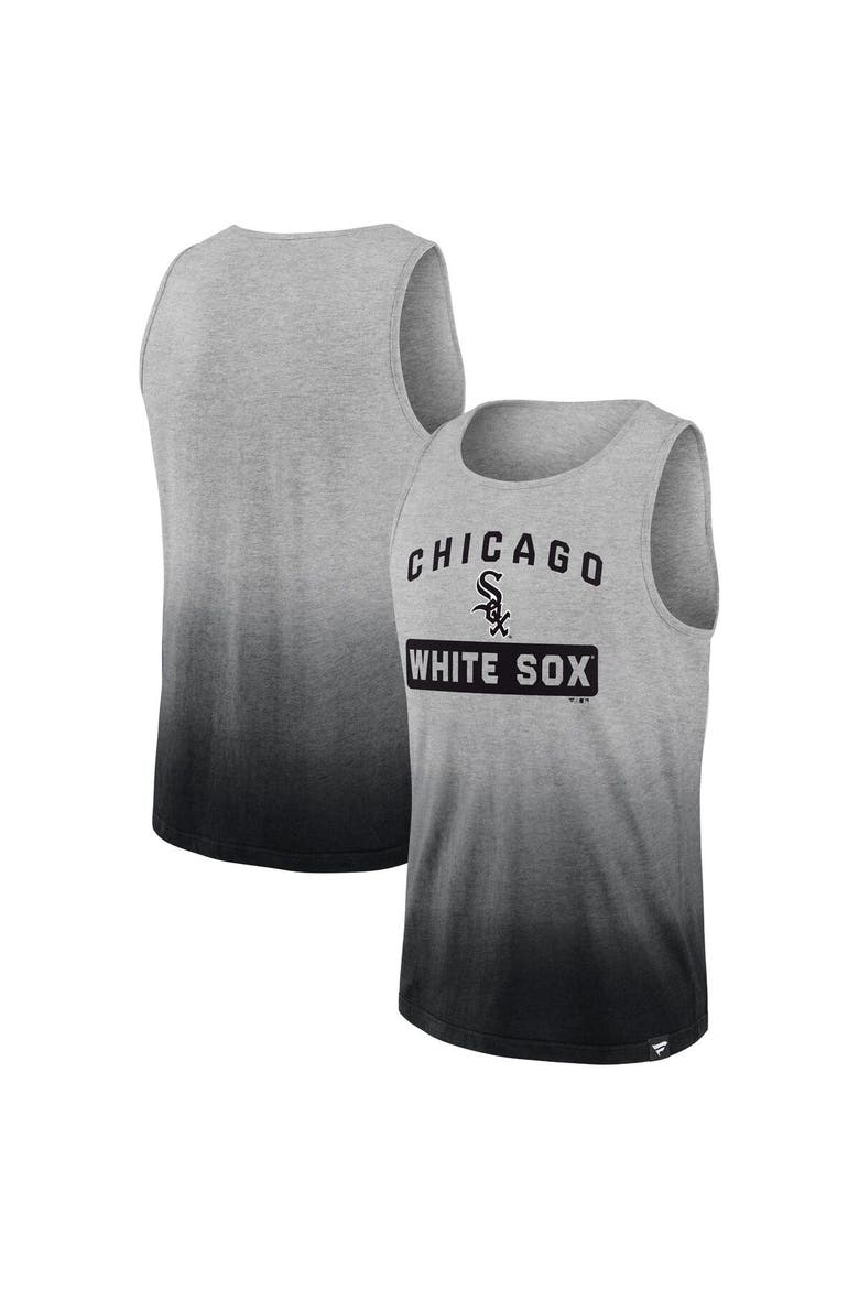 Men's Fanatics Branded Gray/Black Chicago White Sox Our Year Tank Top, Main, color, Heather Gray