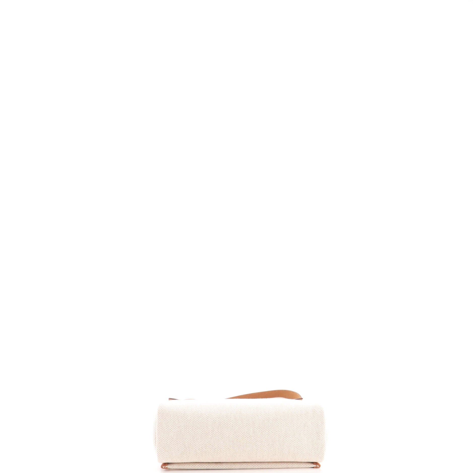 Herbag Zip Toile and Leather 20, Alternate, color, White