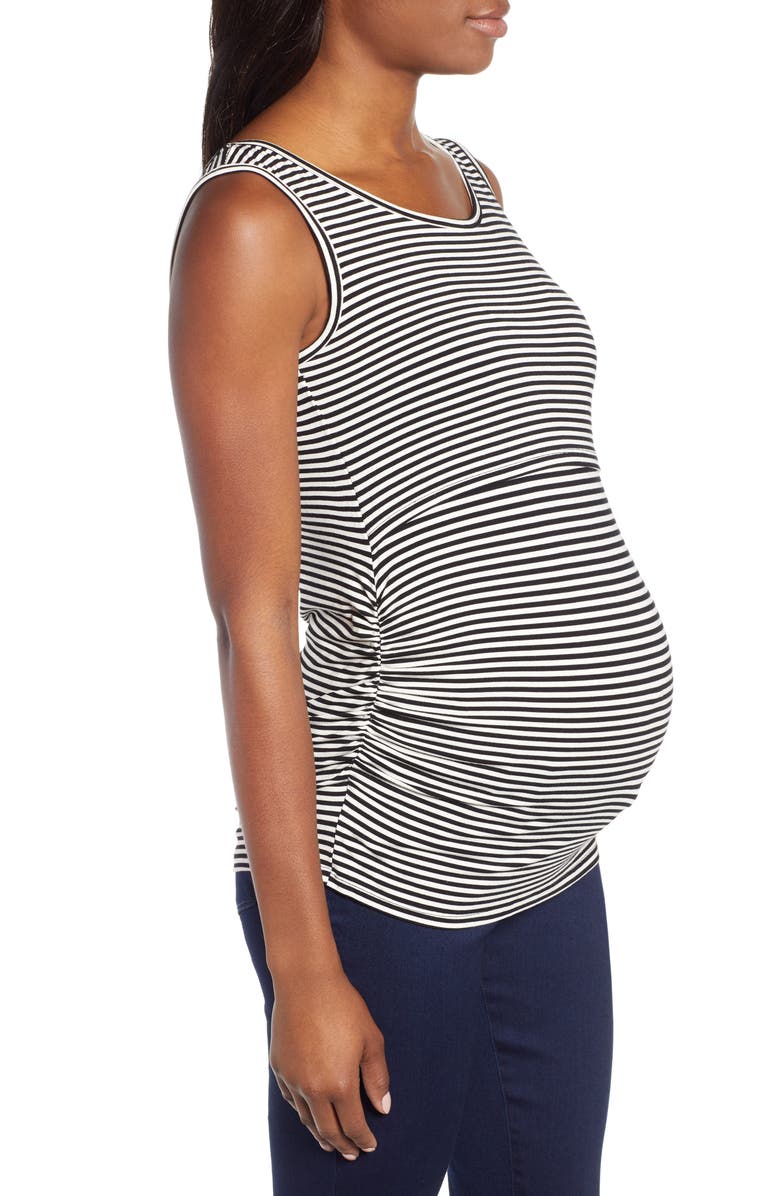 Angel Maternity Maternity/Nursing Tank, Alternate, color, 
