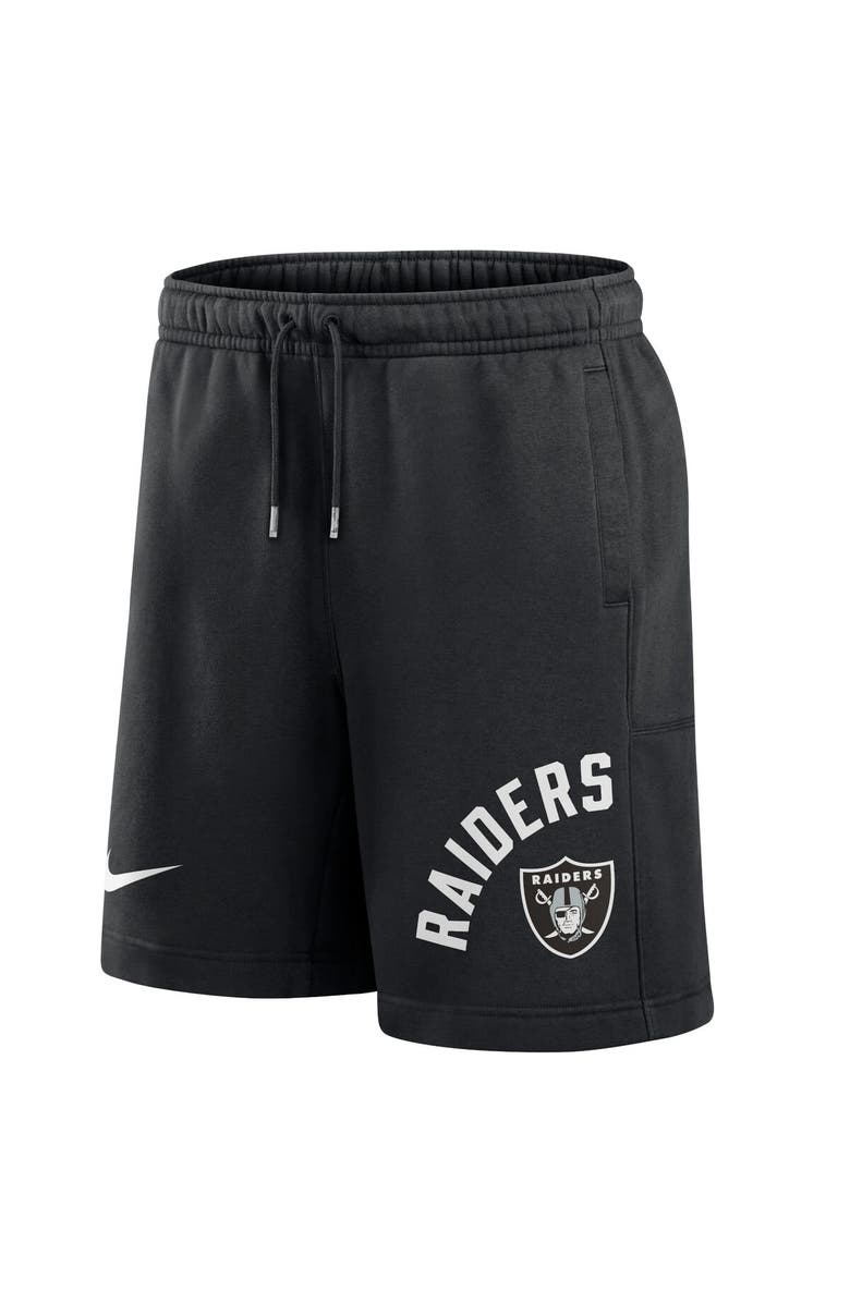 Nike Men's Nike Black Las Vegas Raiders Arched Kicker Shorts, Alternate, color, Black