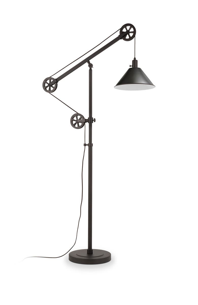 ADDISON AND LANE Descartes Floor Lamp - Blackened Bronze, Main, color,