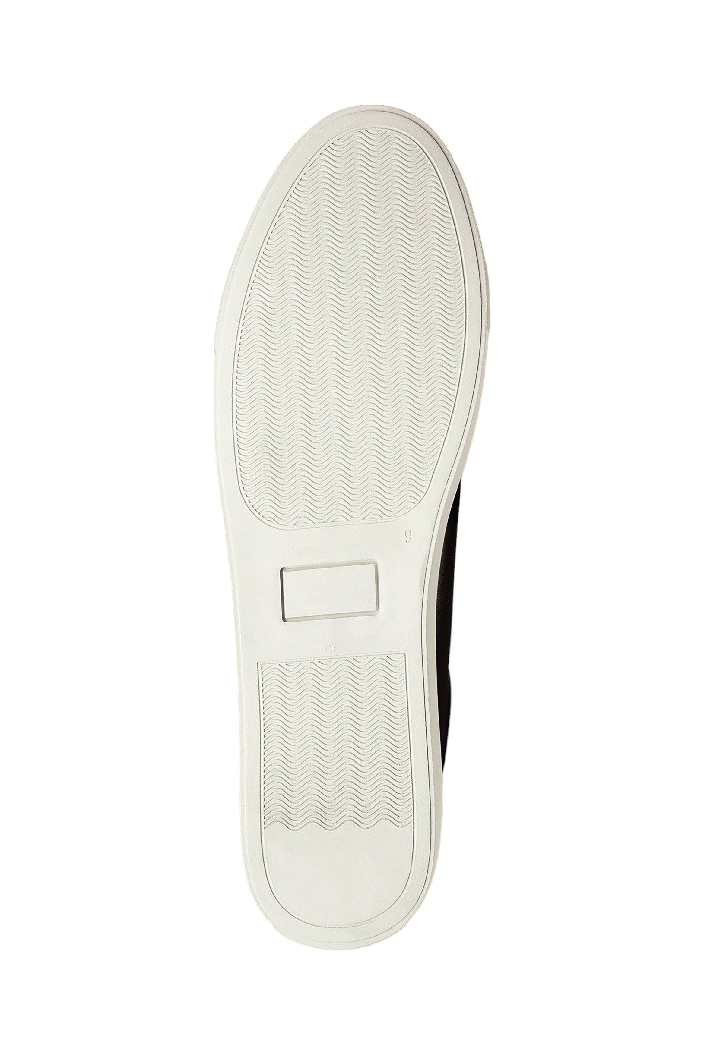 Charles Tyrwhitt Leather Sneaker, Alternate, color, Dark Chocolate