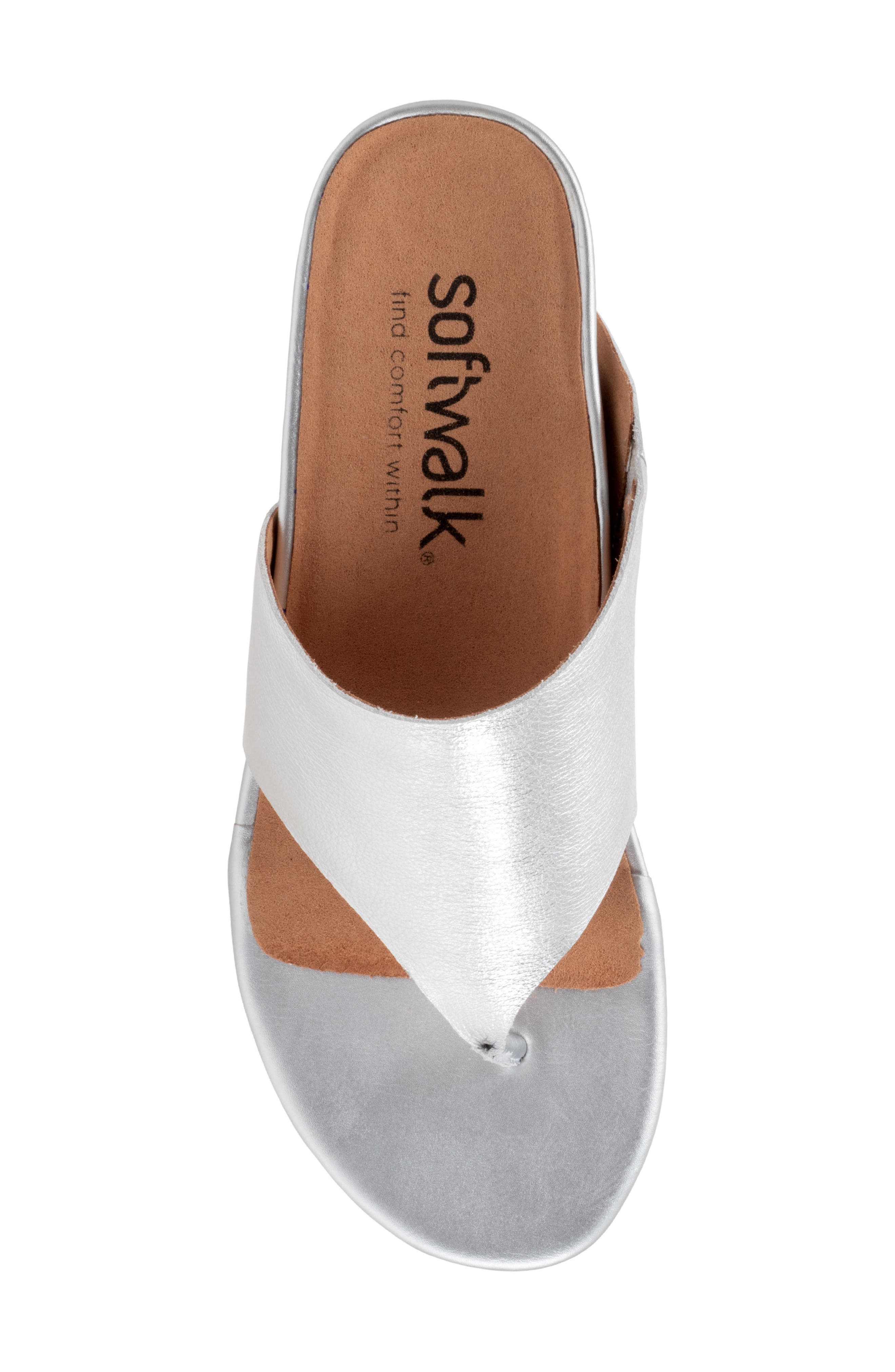 Chandler Sandal, Alternate, color, SILVER