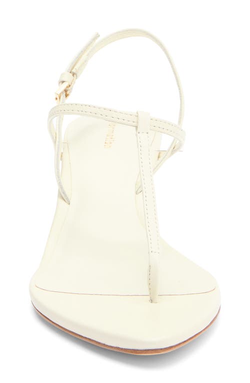 Reformation Delphine Kitten Heel Sandal