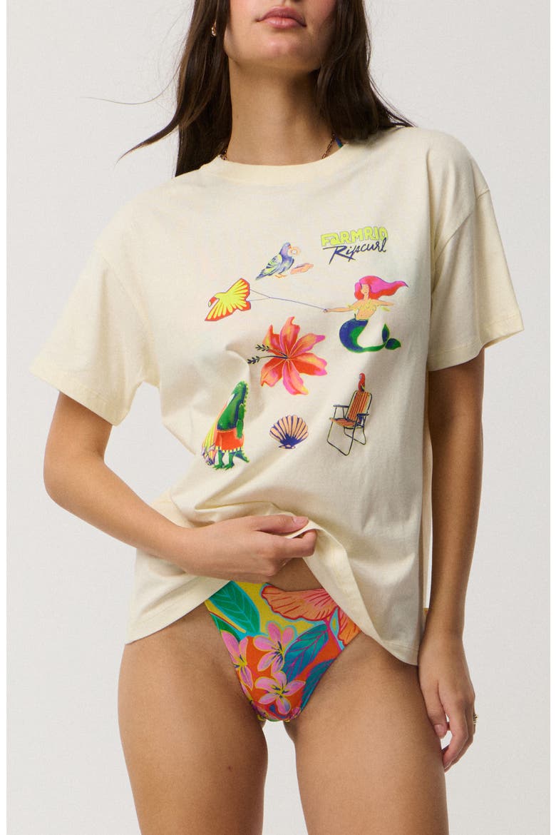 Desire Relaxed T-Shirt, Main, color, VANILLA
