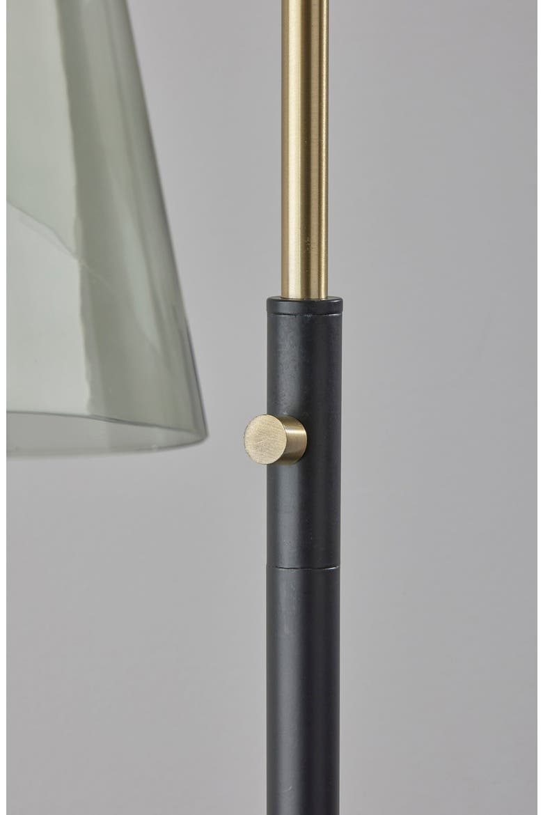 Walker Floor Lamp, Alternate, color, BLACK