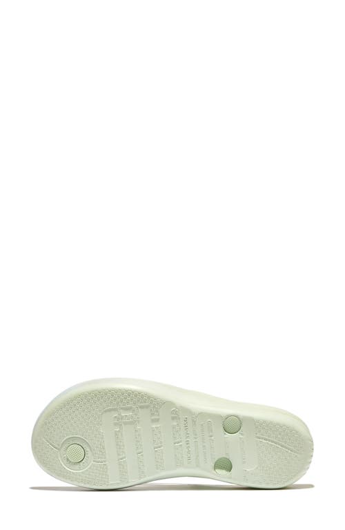 Fitflop Iqushion Iridescent Ergonomic Sandal In White