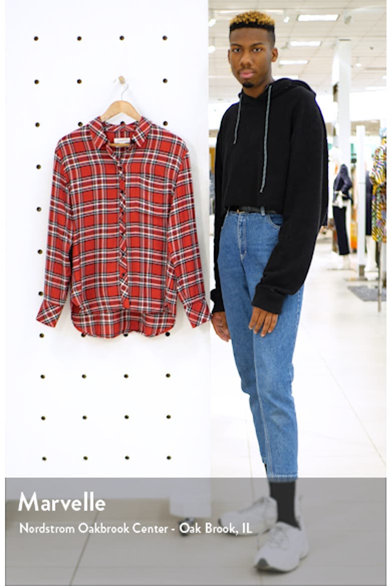 Plaid Boyfriend Shirt video