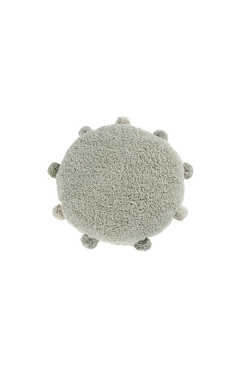 Lorena Canals Floor cushion Bubbly, Main, color, Olive, Natural