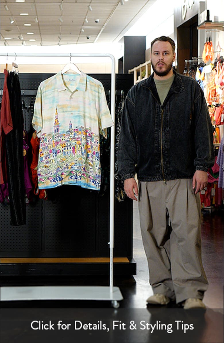 Amalfi Vista Silk Camp Shirt, sales video thumbnail