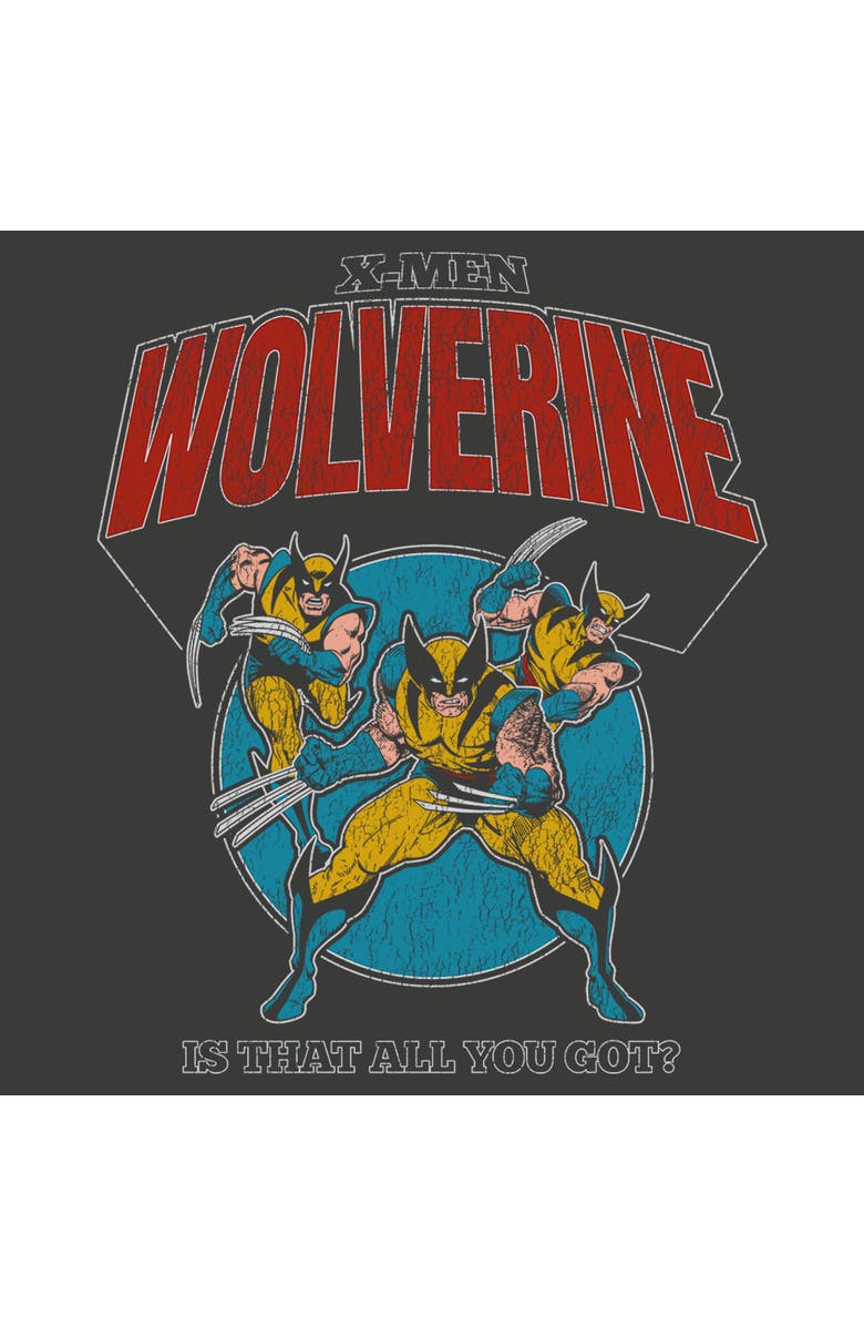 Marvel: X-Men '97 Men's Marvel X-Men '97 Wolverine Is That All You Got  Graphic T-Shirt, Alternate, color, Pepper