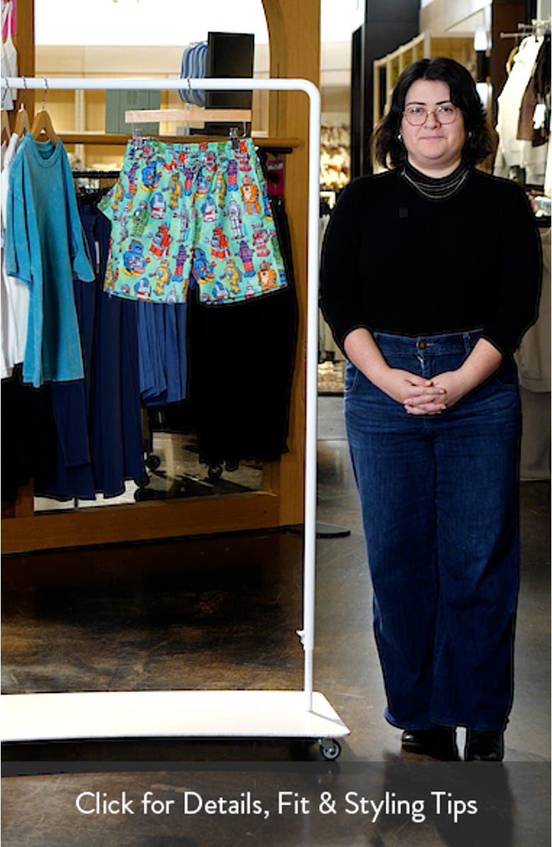 Kids' Robots Swim Trunks, sales video thumbnail