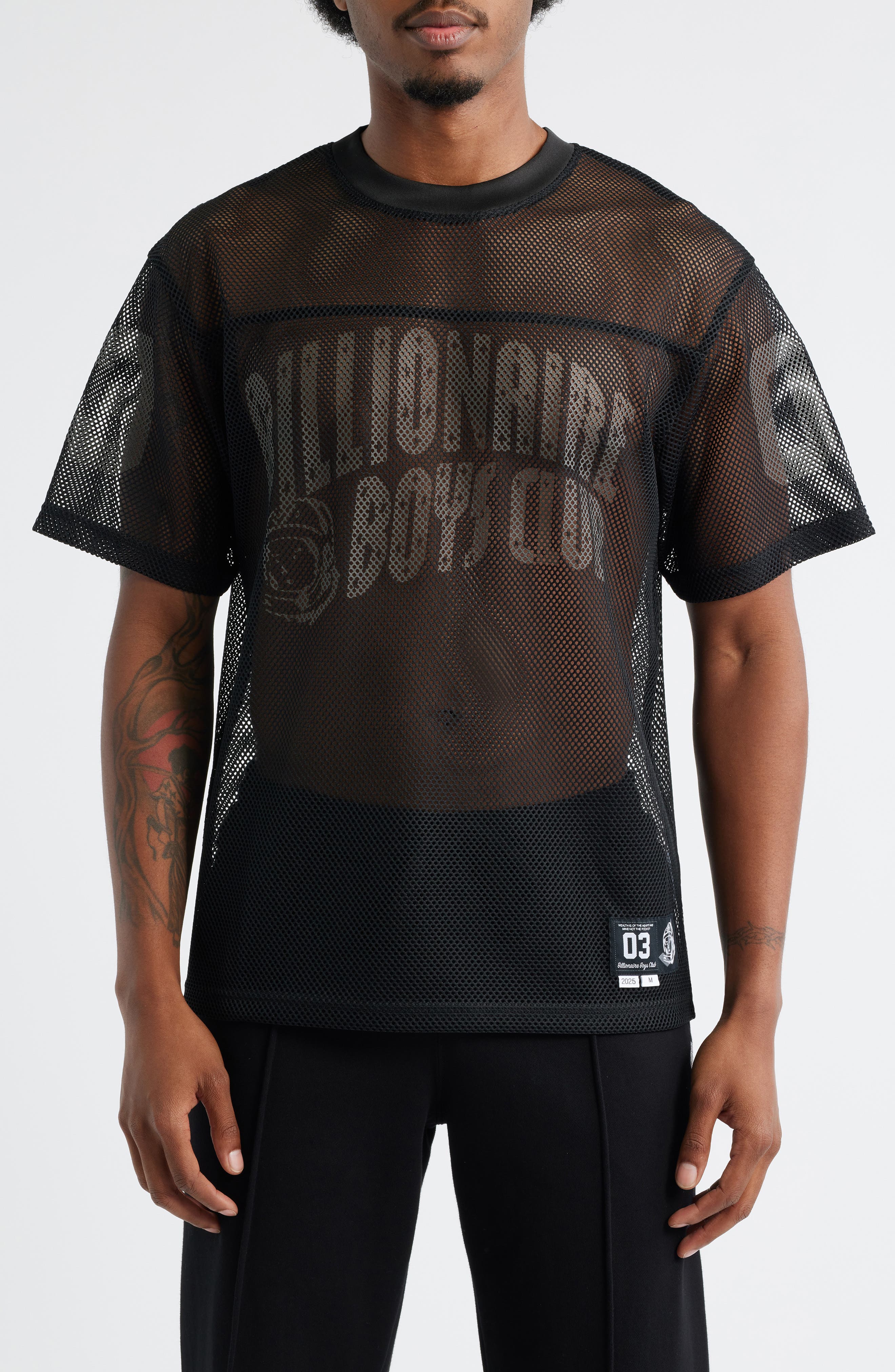 Billionaire Boys Club Varsity Mesh Graphic Jersey