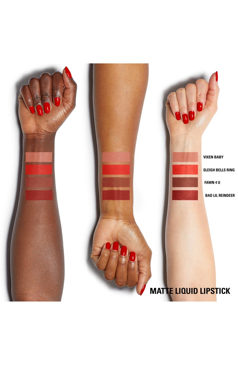 Kylie Cosmetics Reindeer Liquid Lipstick Set, Alternate, color,