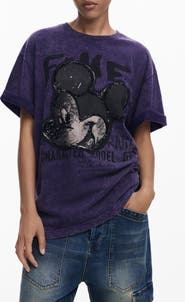 Desigual Graphic Cotton T-Shirt