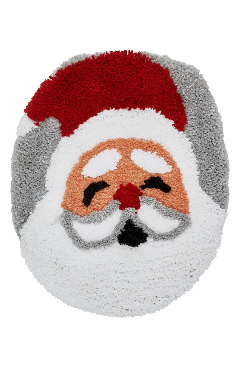 VCNY HOME Santa Holiday 2-Piece Set Bath Mat, Alternate, color,