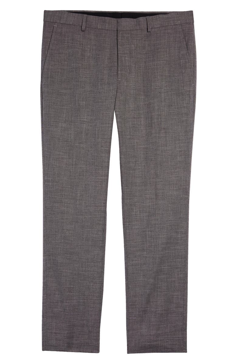 Nordstrom Trim Fit Trousers, Main, color, 