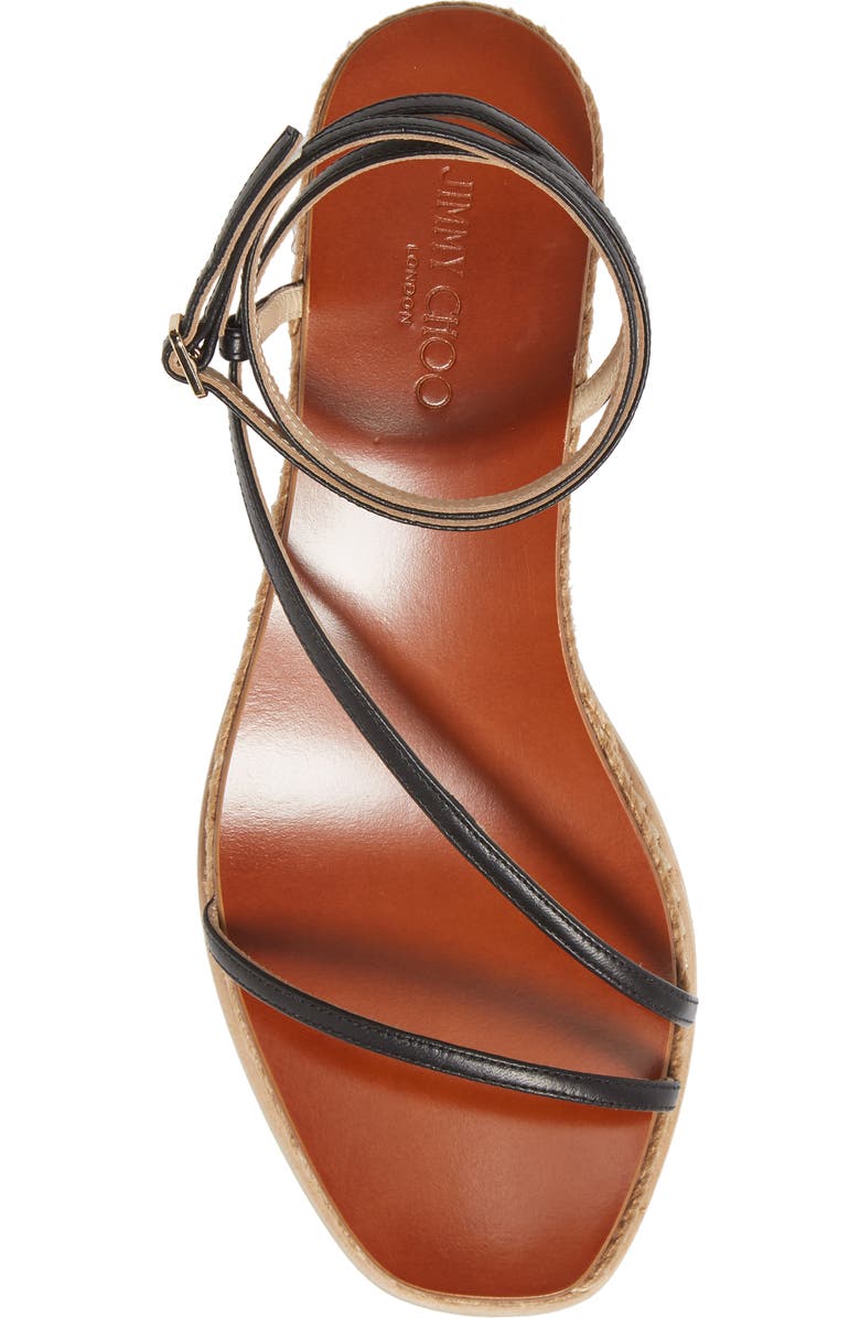 Jimmy Choo Drive Ankle Strap Espadrille Sandal, Alternate, color,