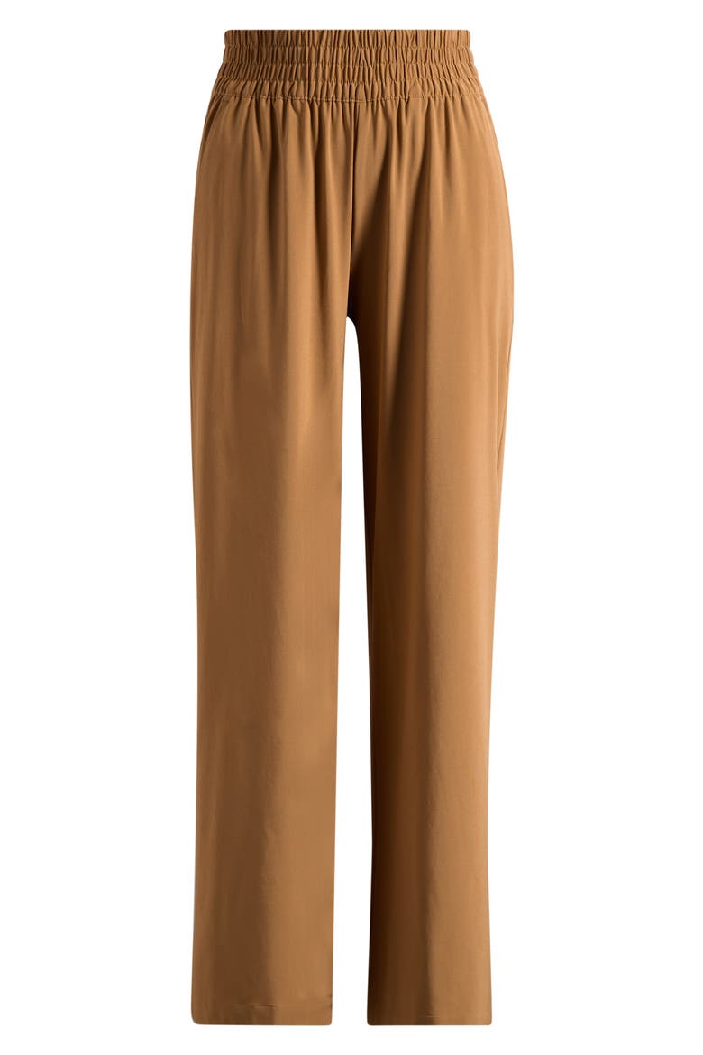Villa Wide Leg Pants, Alternate, color, TOBACCO BROWN