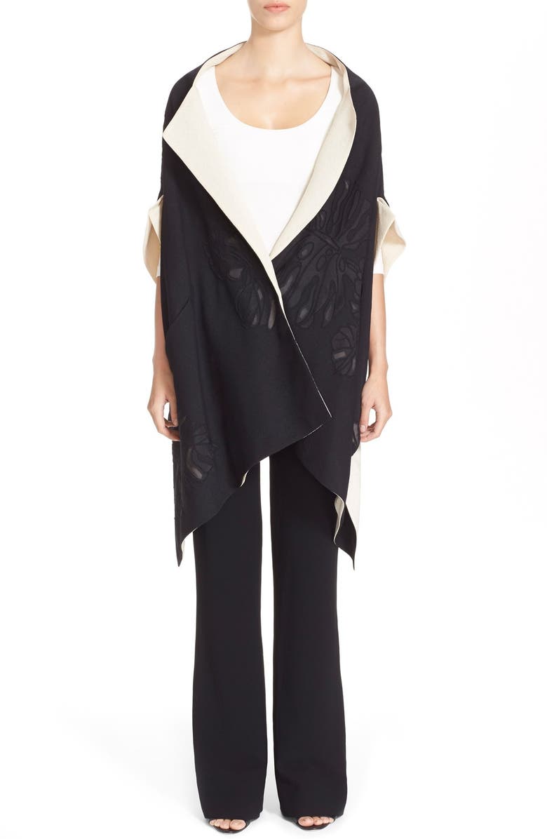 Donna Karan New York Donna Karan New York Reversible Jacquard Kimono Jacket, Alternate, color, 