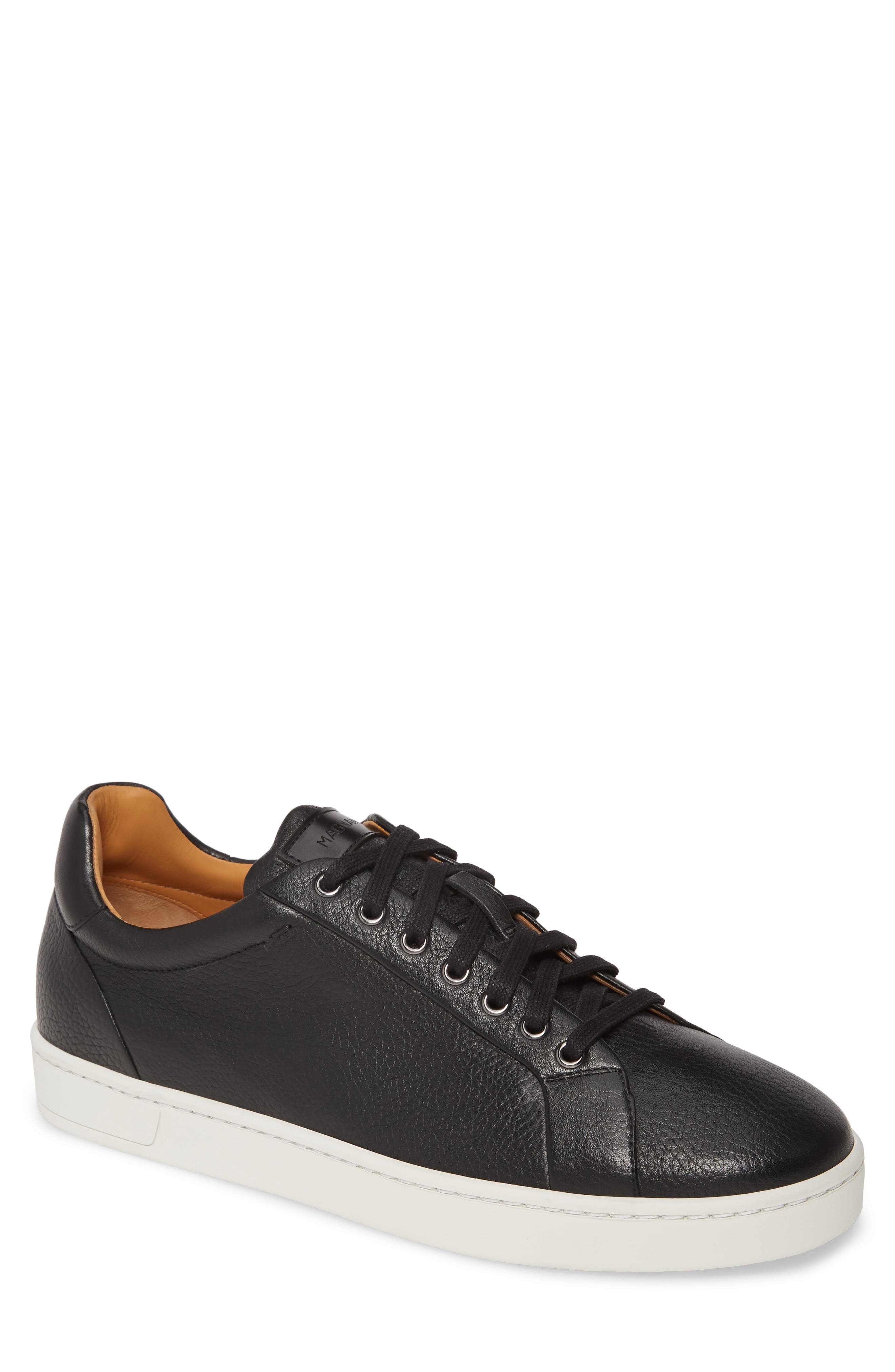 Elonso Low Top Sneaker, Main, color, BLACK VELVET