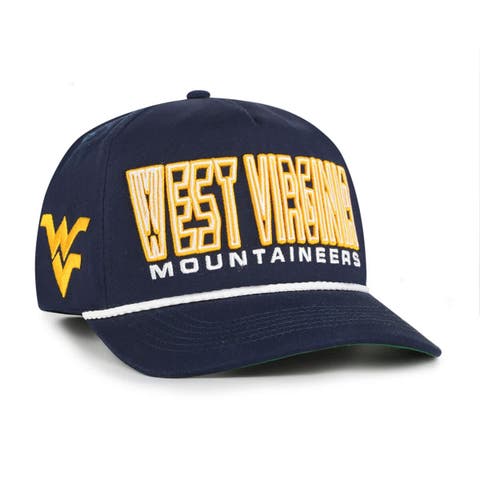 Youth '47 Navy West Virginia Mountaineers Byline Hitch Adjustable Hat