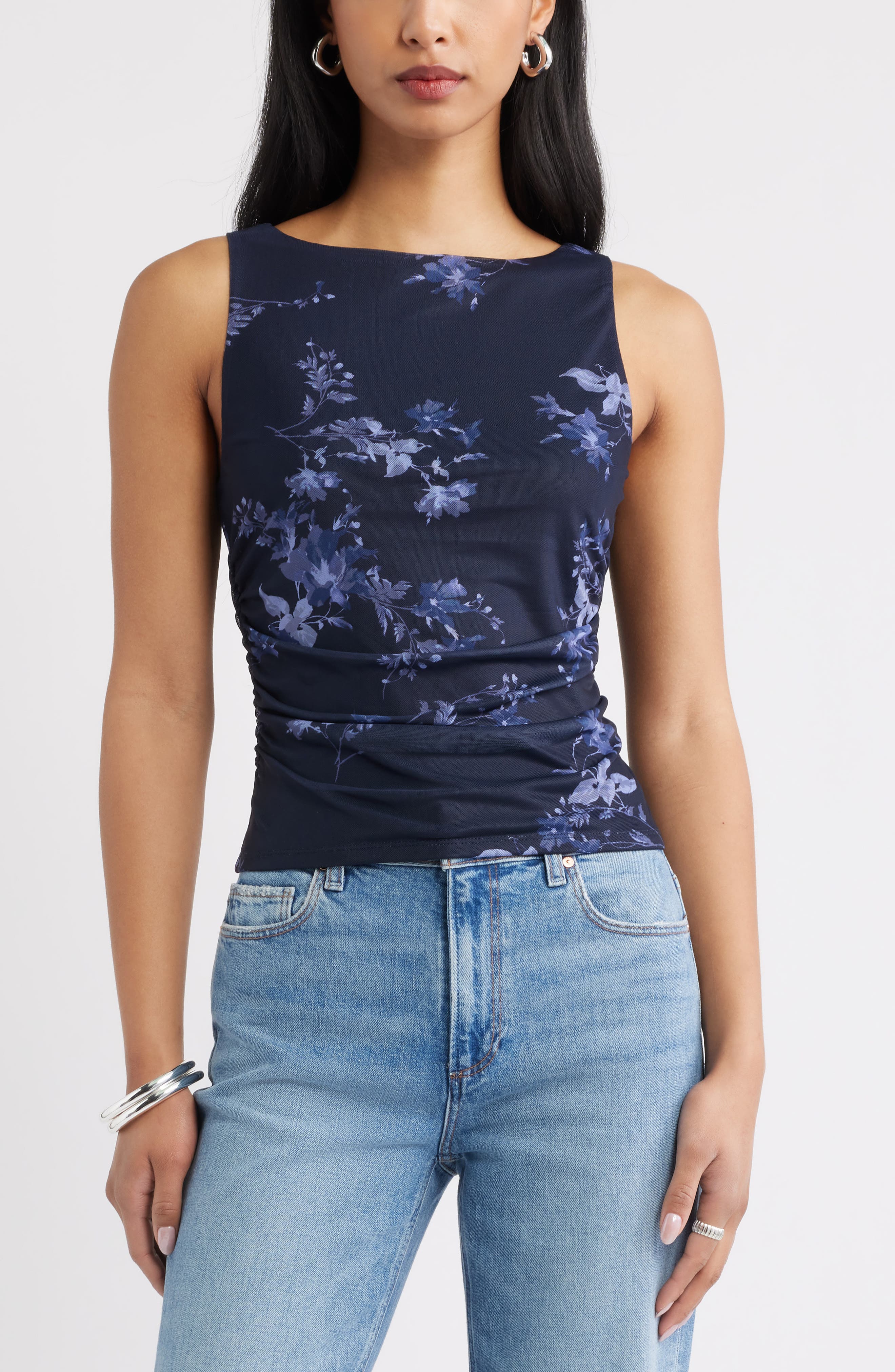 NAVY- BLUE GARDEN TRAILS