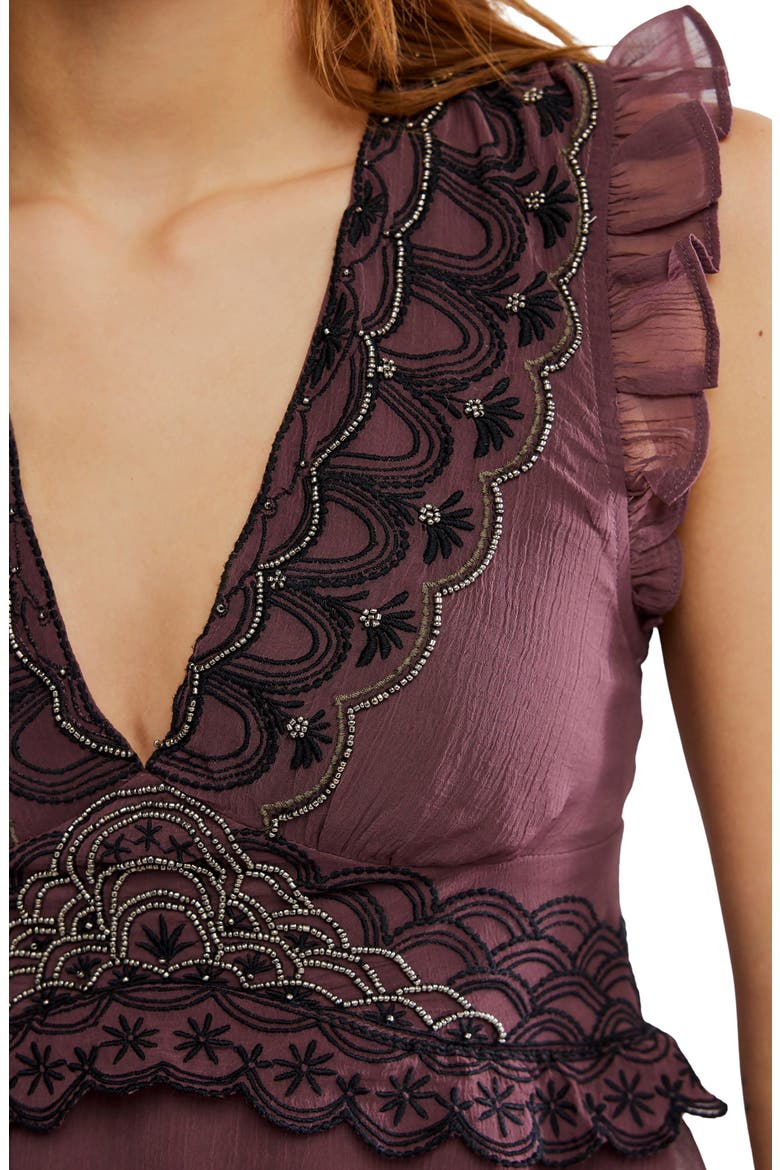 Dream On Beaded Tank, Alternate, color, CHOCOLATE COMBO