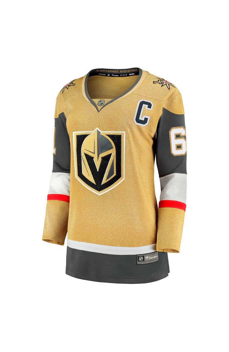 FANATICS Women's Fanatics Mark Stone Gold Vegas Golden Knights Captain Patch Home Breakaway Player Jersey, Alternate, color, Gold