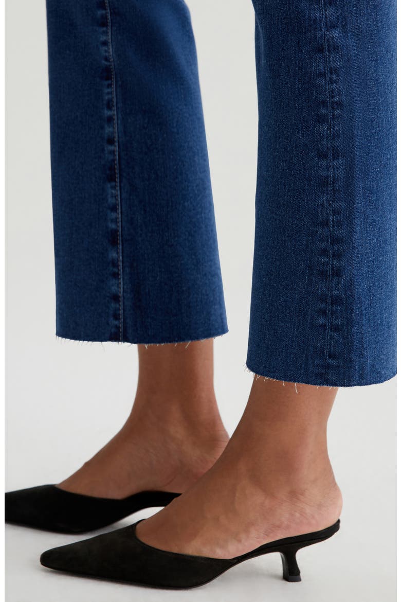 Farrah Mid Rise Crop Bootcut Jeans, Alternate, color, LUCERNE