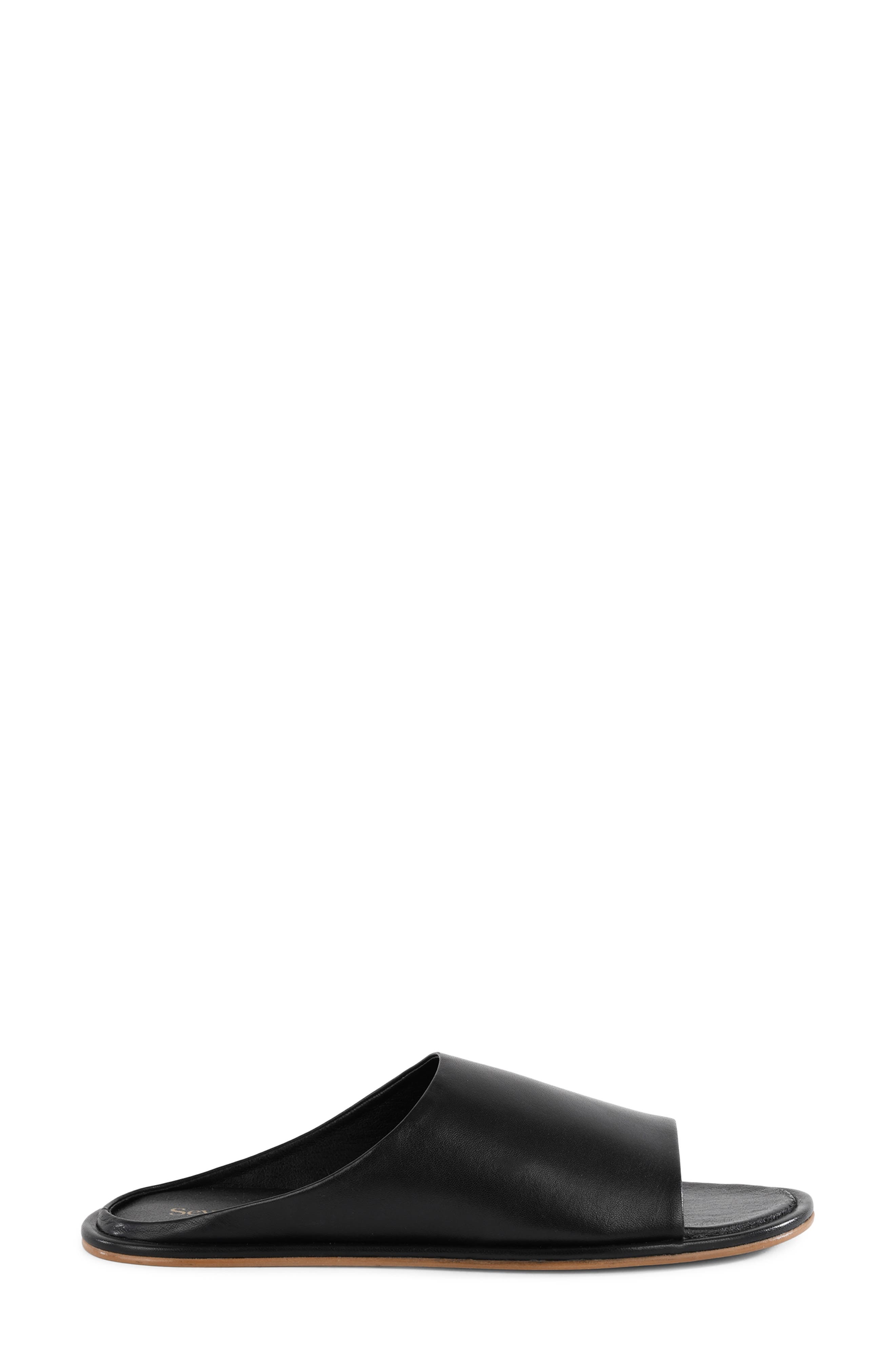 Seychelles It's A Yes Slide Sandal, Alternate, color, Black