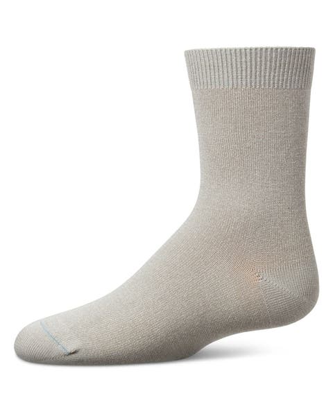 Kid's Basic Soft Rayon Crew Socks (Baby, Toddler, Little Kid & Big Kid)