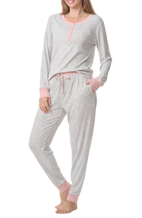 Rib Henley Pajamas