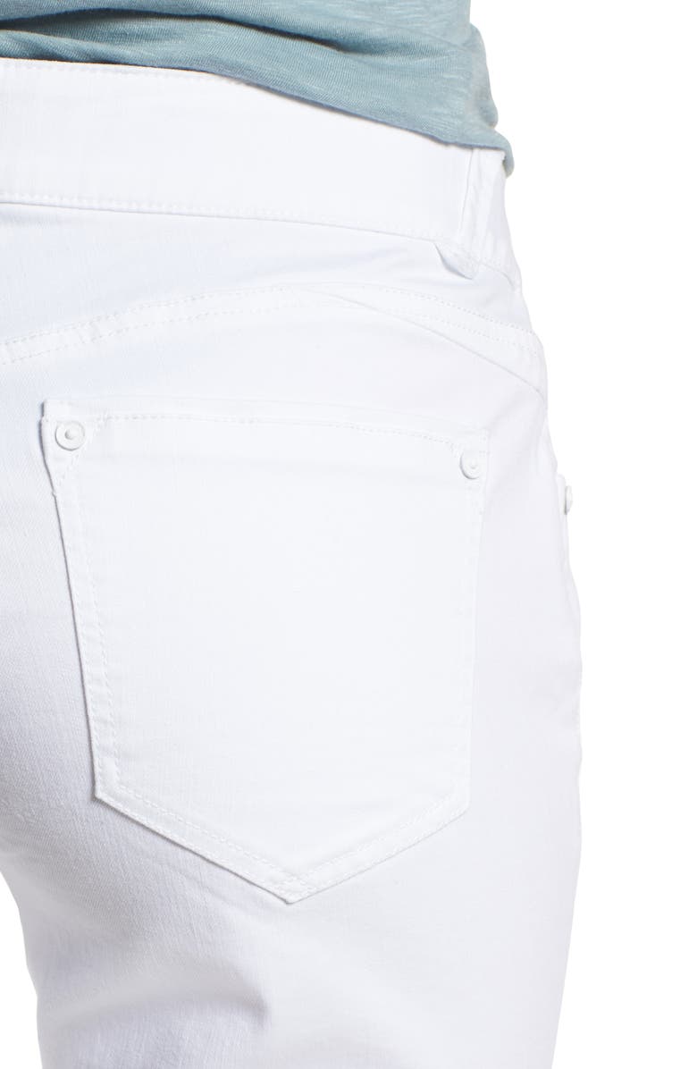Wit & Wisdom 'Ab'Solution White Bermuda Shorts, Alternate, color, 