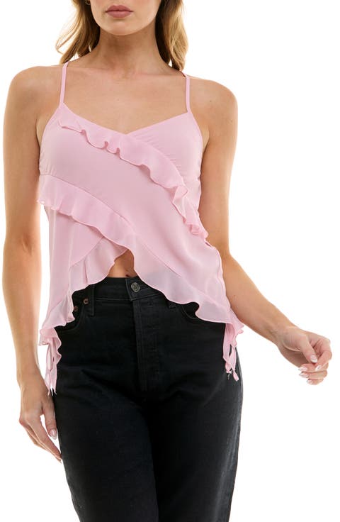 Ruffle Woven Camisole