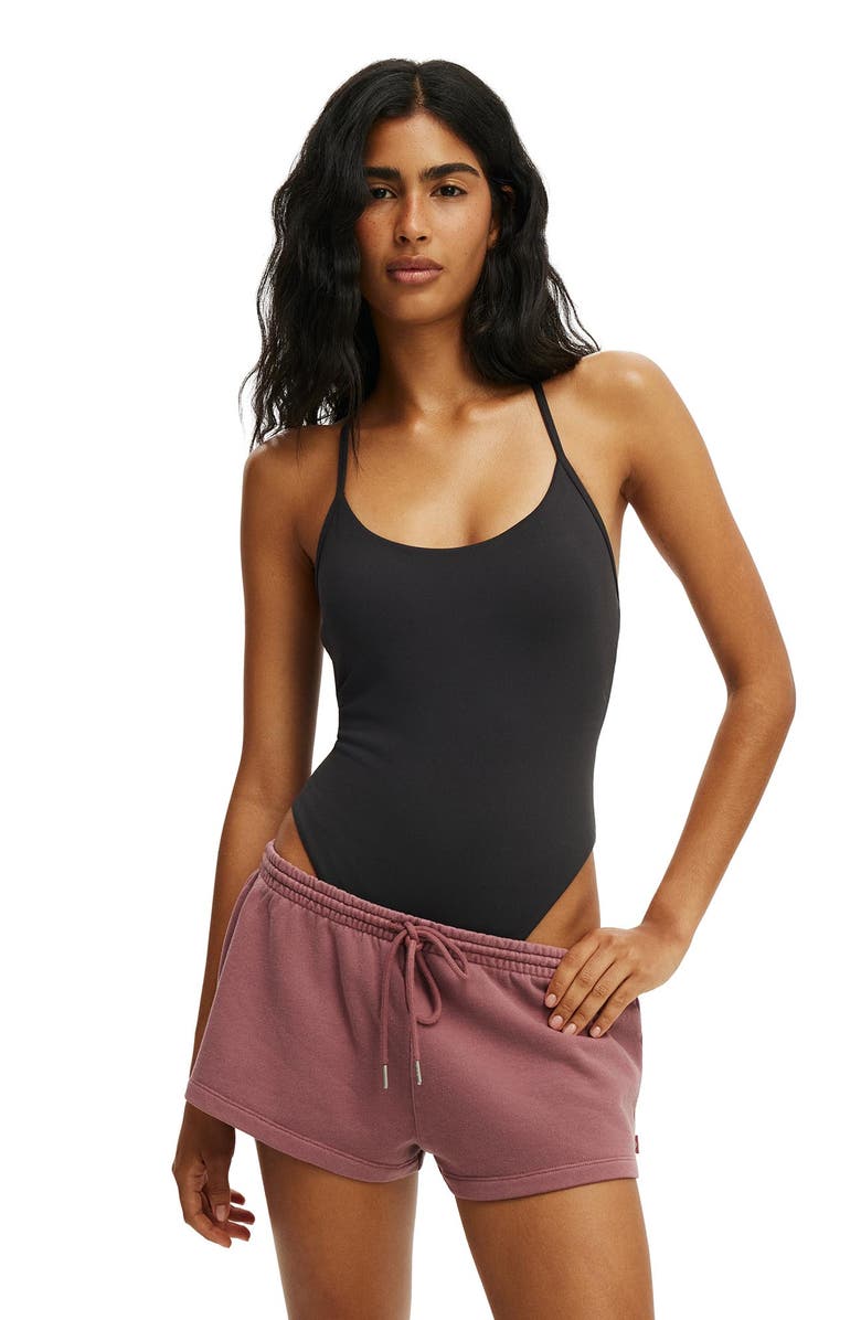 Body Women's Active Fleece Micro Short, Alternate, color, Washed Dusty Rose