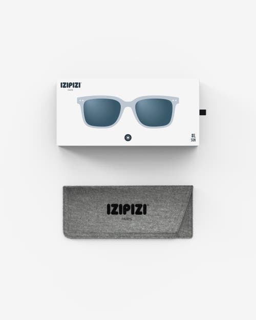 Izipizi #l 54mm Rectangular Sunglasses In Blue
