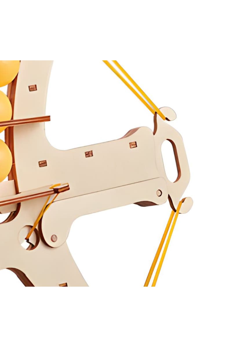 MODBOX DIY Ping Pong Bow Launcher, Build An Archery Toy Bow, Aim & Launch Balls, Alternate, color, 