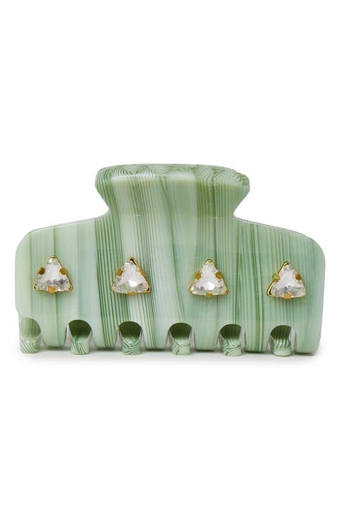 Mini Crystal Jaw Clip