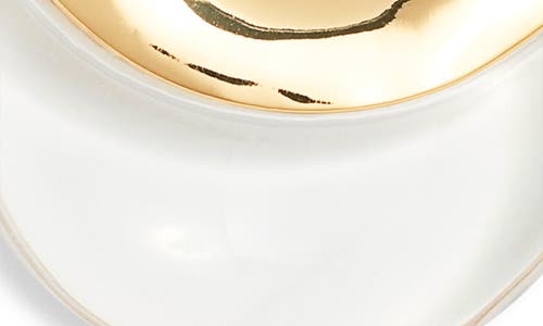 Nordstrom Resin Disc Pendant Necklace In Clear- Black- Gold