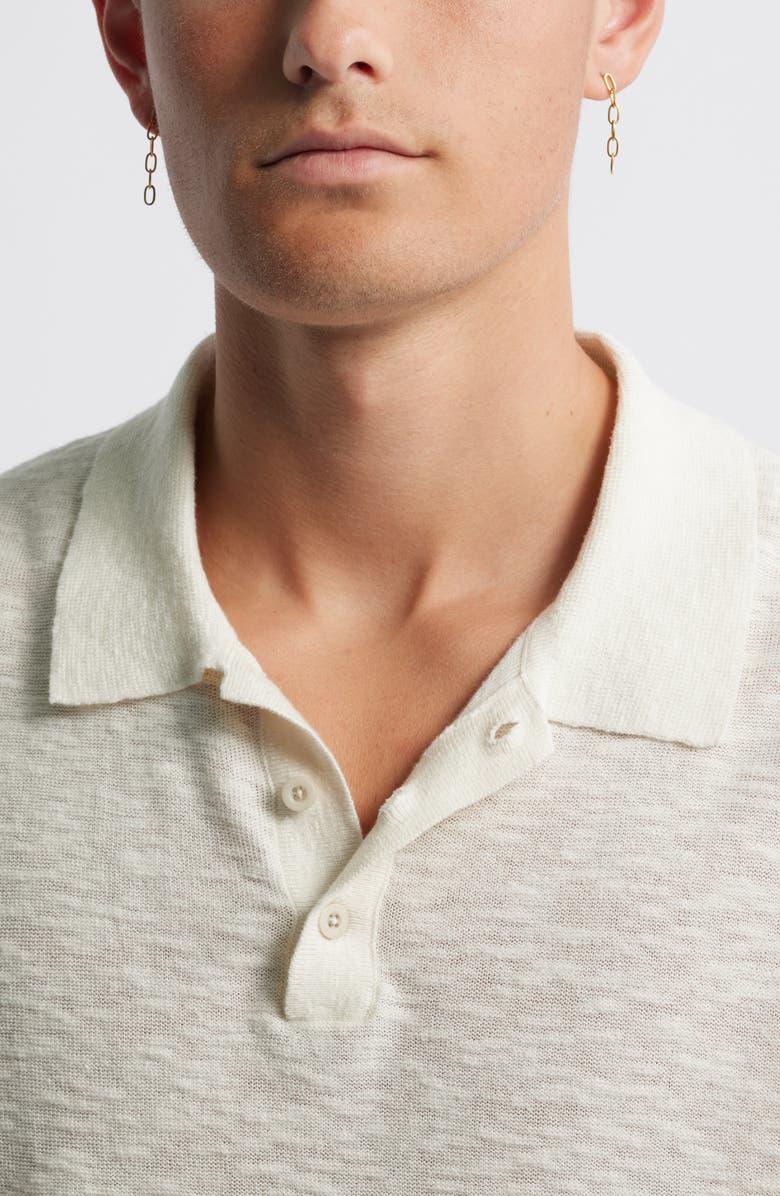 Nordstrom Paper Clip Chain Waterproof Drop Earrings, Alternate, color, Gold