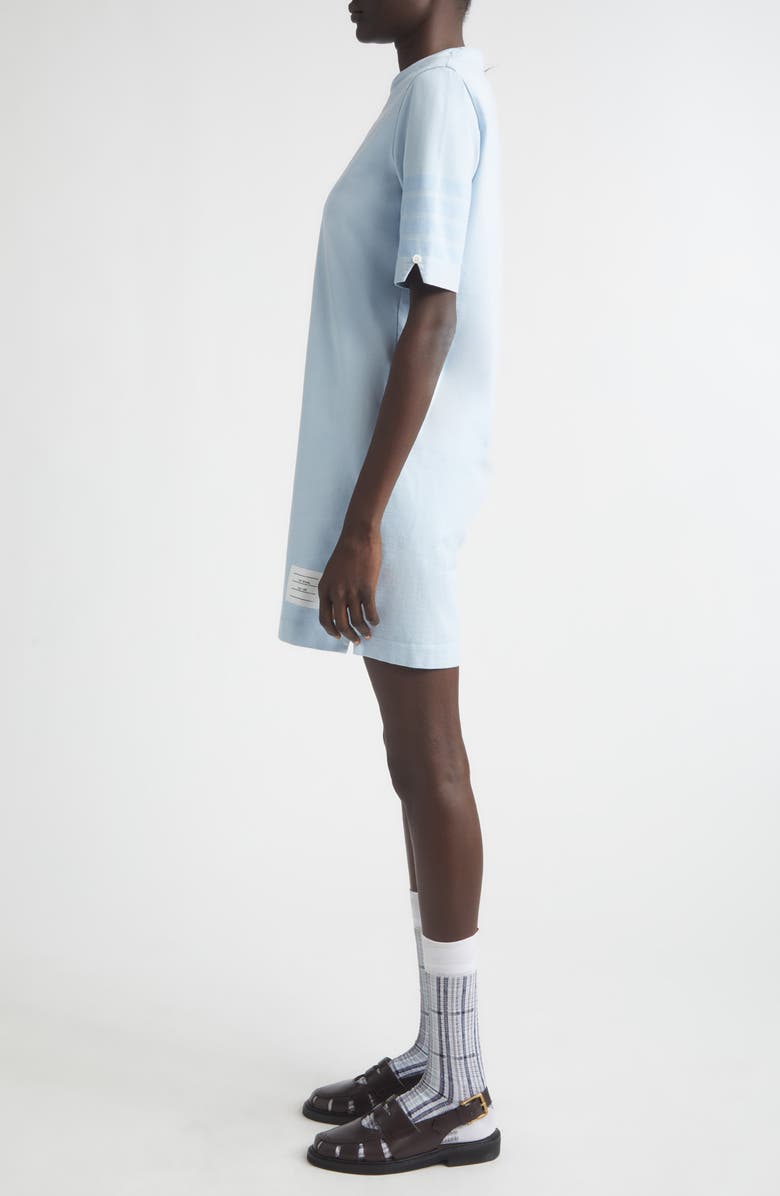 Thom Browne Garment Dye T-Shirt Dress, Alternate, color, Light Blue