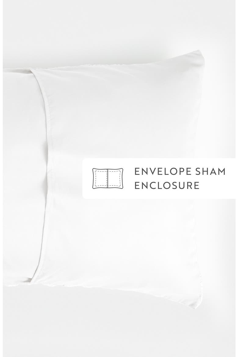Seersucker Textured 3-Piece Comforter Set, Alternate, color, WHITE