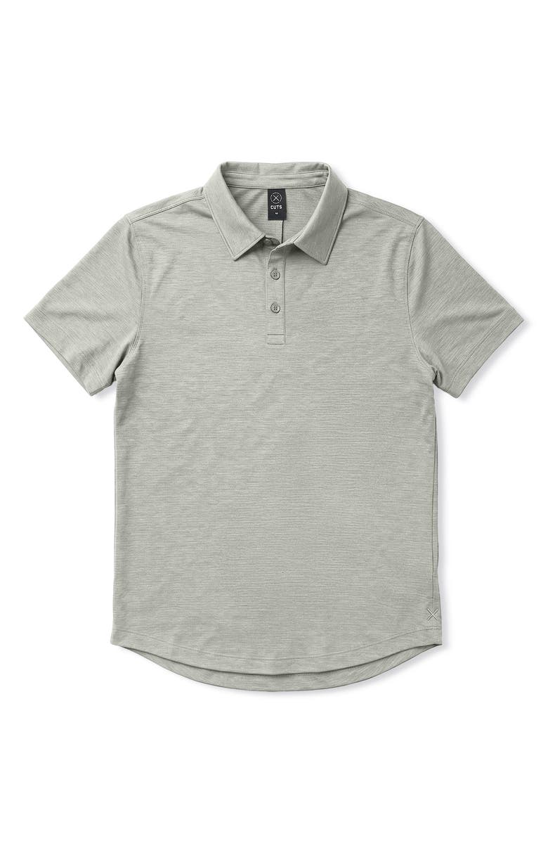 Cuts Crossover Polo, Alternate, color, Mourning Doves