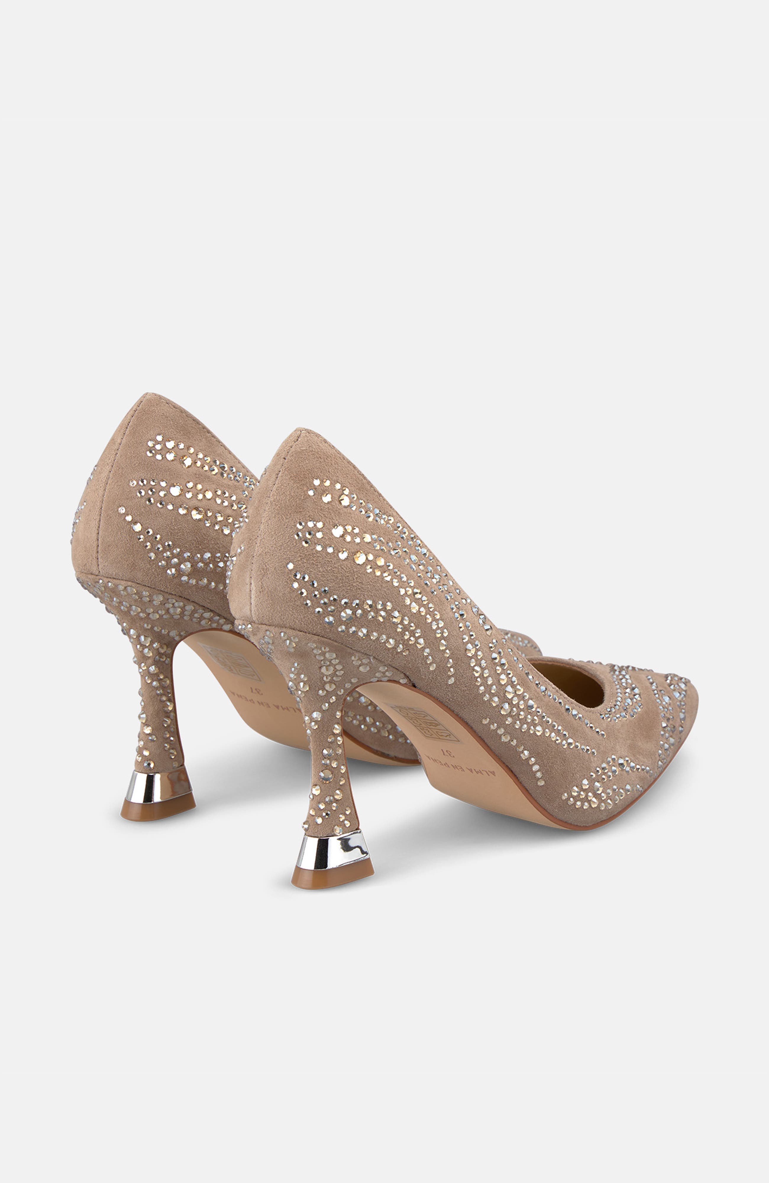 Alma en Pena High Shoe Rhinestone Detail (Women) | Nordstrom