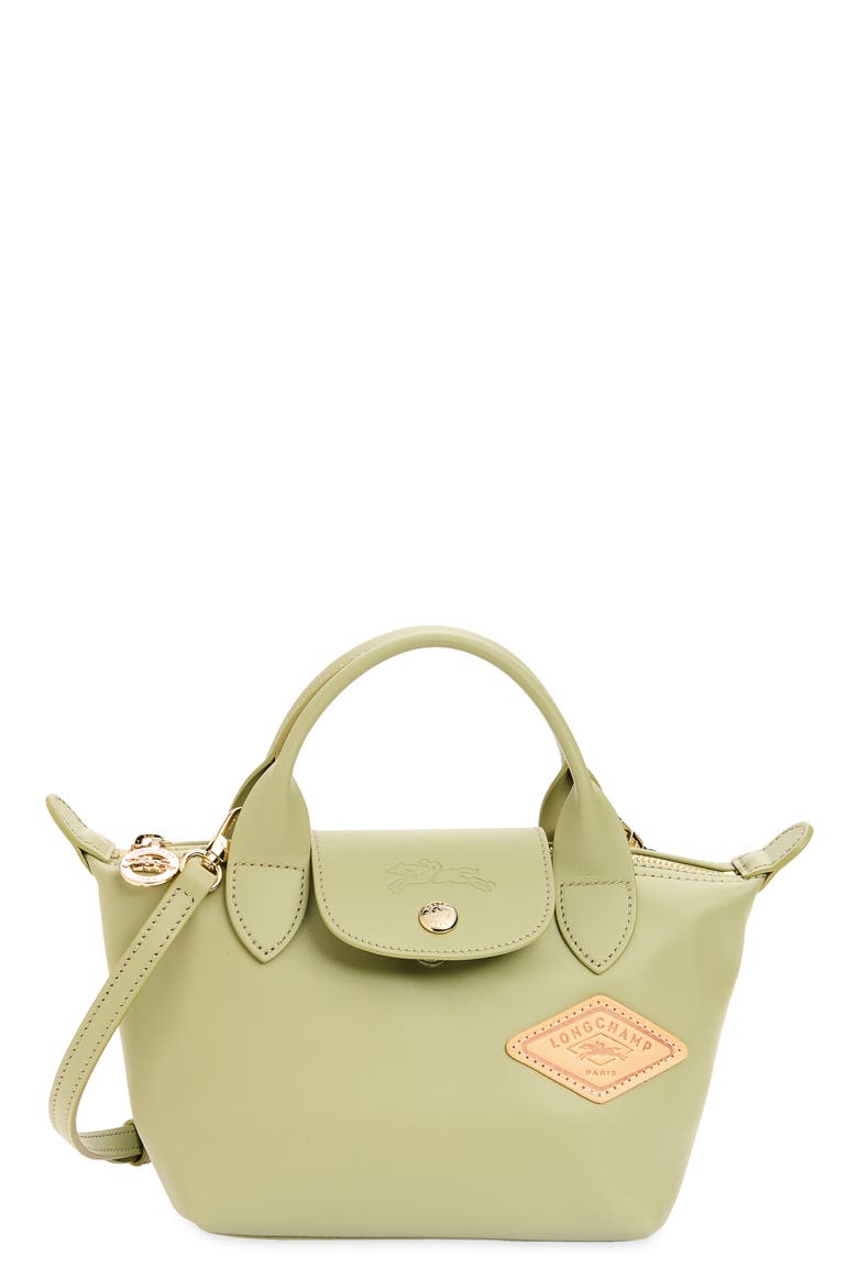 Extra Small Le Pliage Passport Xtra Handbag, Main, color, ALMOND GREEN