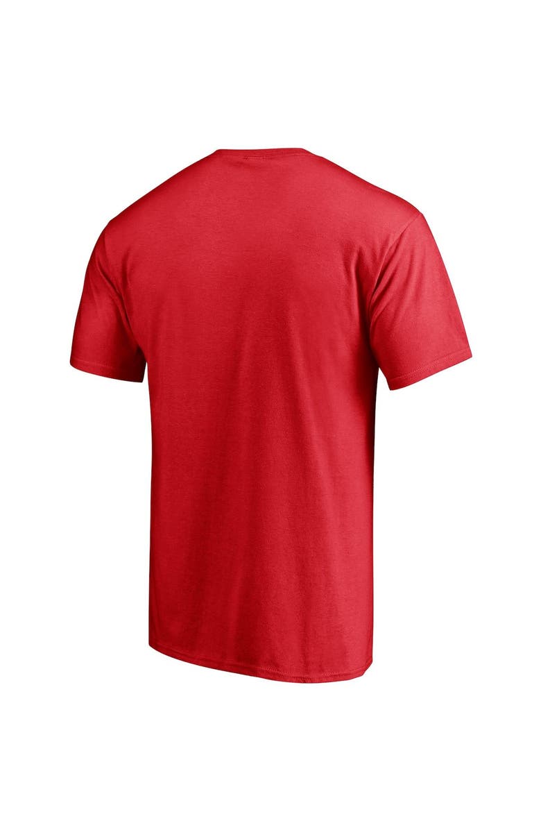 FANATICS Men's Fanatics Branded Red Houston Rockets Post Up Hometown Collection T-Shirt, Alternate, color, 